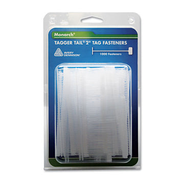 Monarch® Tagger Tail Fasteners, Polypropylene, 2" Long, 1,000-pack freeshipping - TVN Wholesale